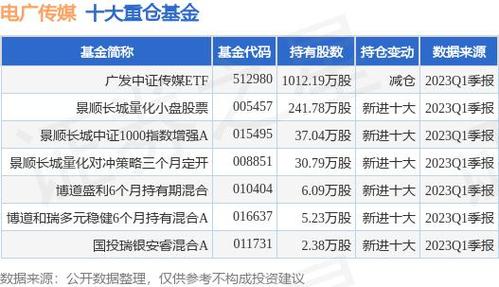 广发基金重仓股票_广发新诚基金重仓