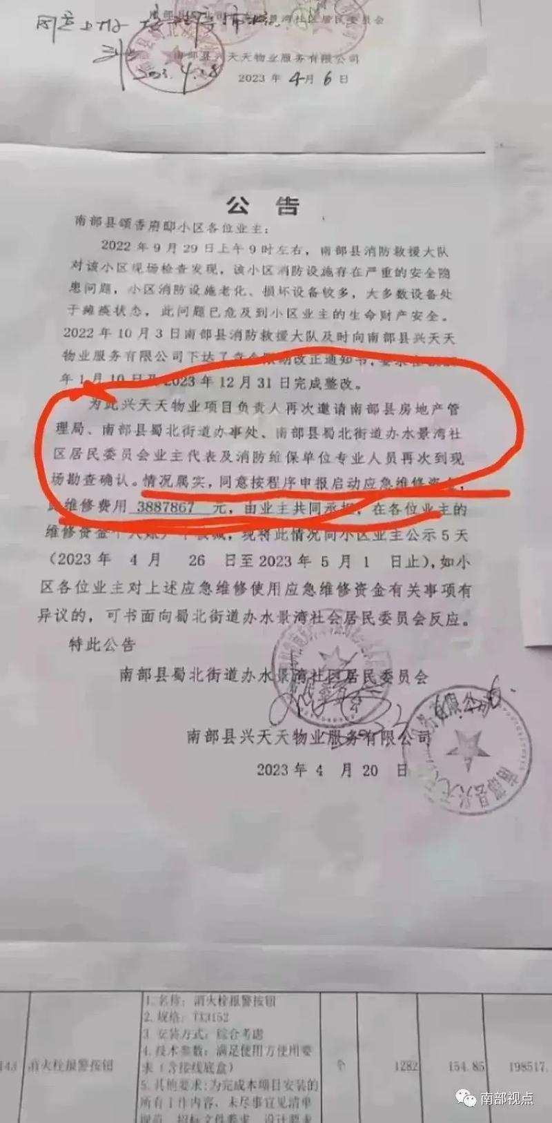 小区动用