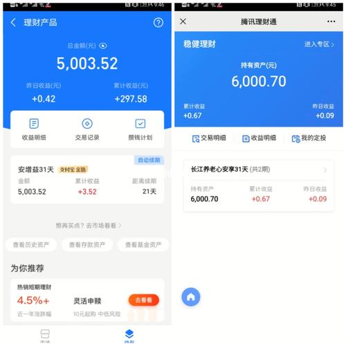 微信理财通与支付宝理财哪个好_理财产品支付宝财付通