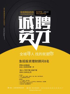 理财子公司招聘_肥西理财公司招聘吗
