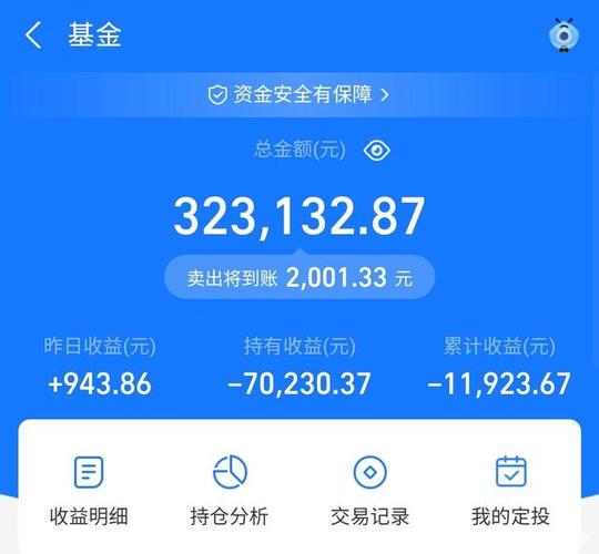 天天基金里的持仓收益和累计收益_天天基金持仓收益图片