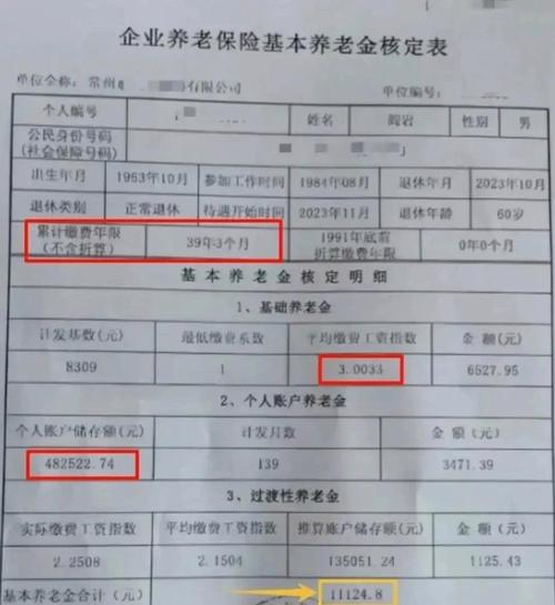 养老金养
