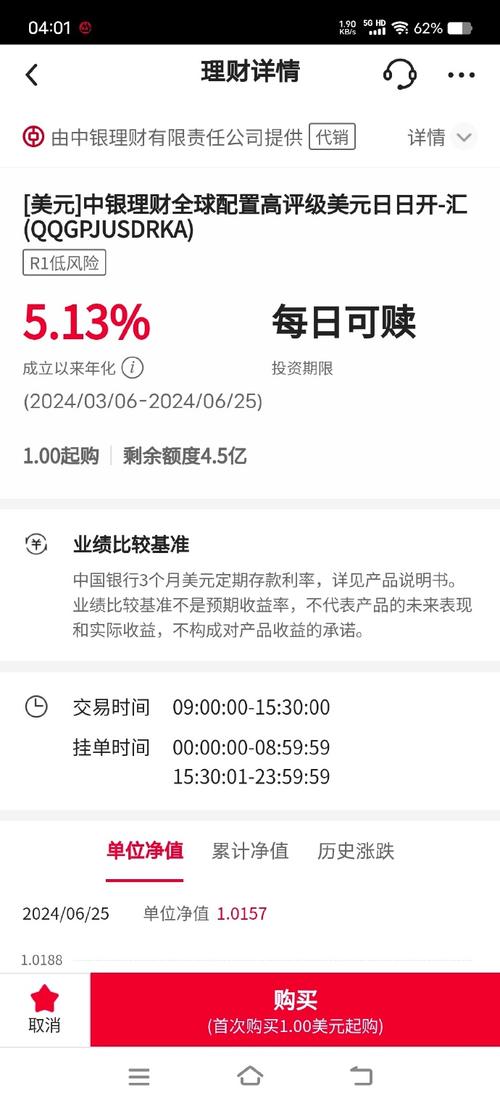 中行理财