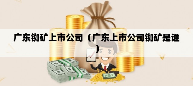 广东铷矿上市公司（广东上市公司铷矿是谁）