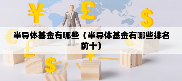 半导体基金有哪些（半导体基金有哪些排名前十）