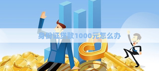 身份证贷款1000元怎么办